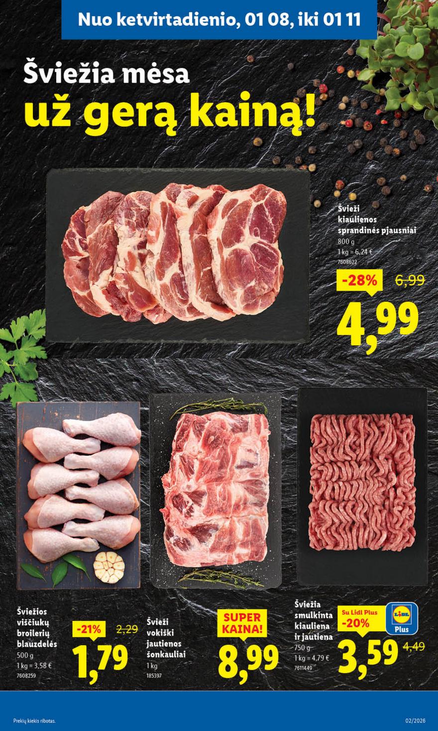 Lidl leidinys akcijos nuo 
  2026-01-05 iki 
  2026-01-11 | Leidinukas.lt puslapis 23
