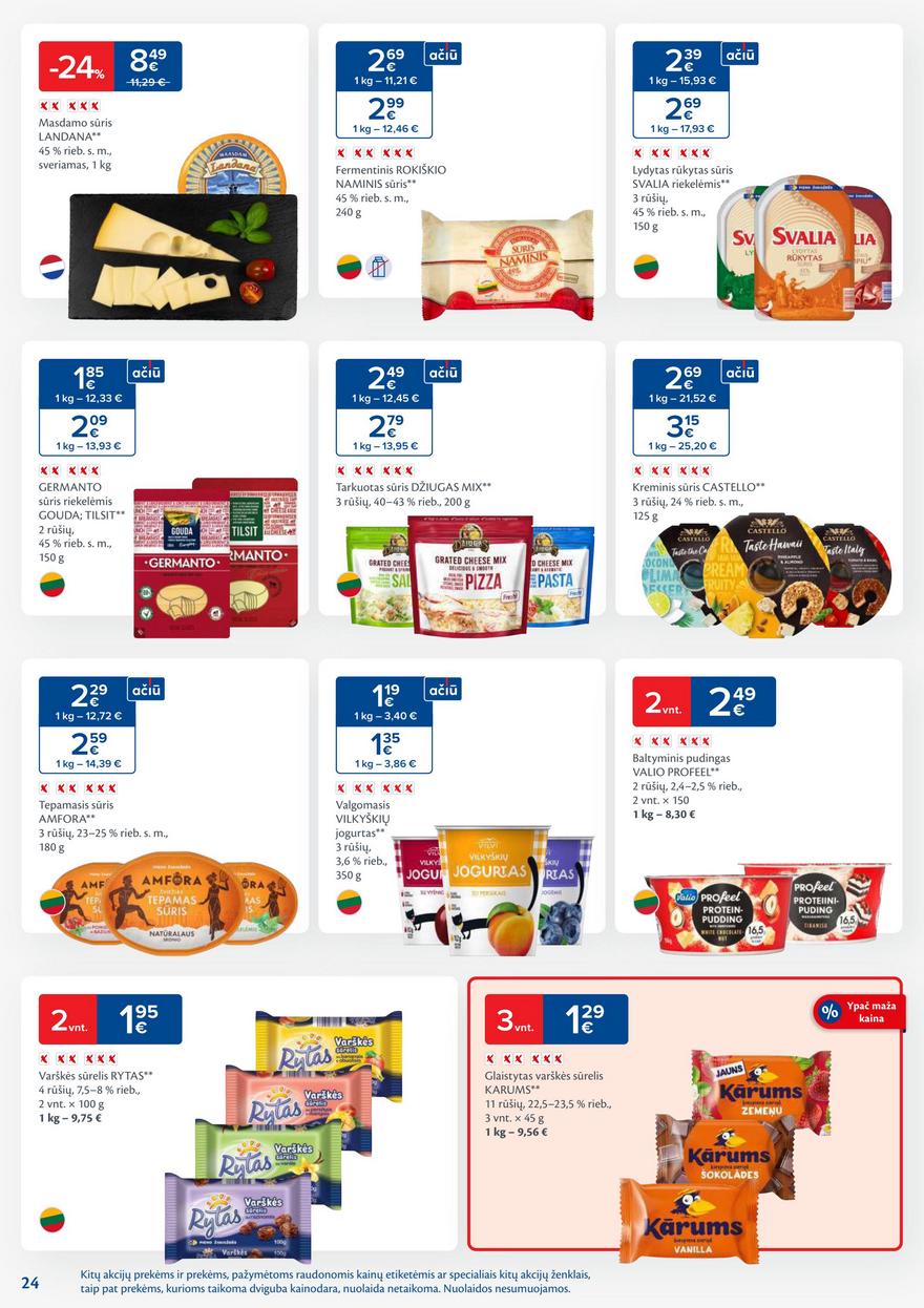 Maxima savaitinis leidinys 23 akcijos nuo 
  2025-06-03 iki 
  2025-06-09 | Leidinukas.lt puslapis 24