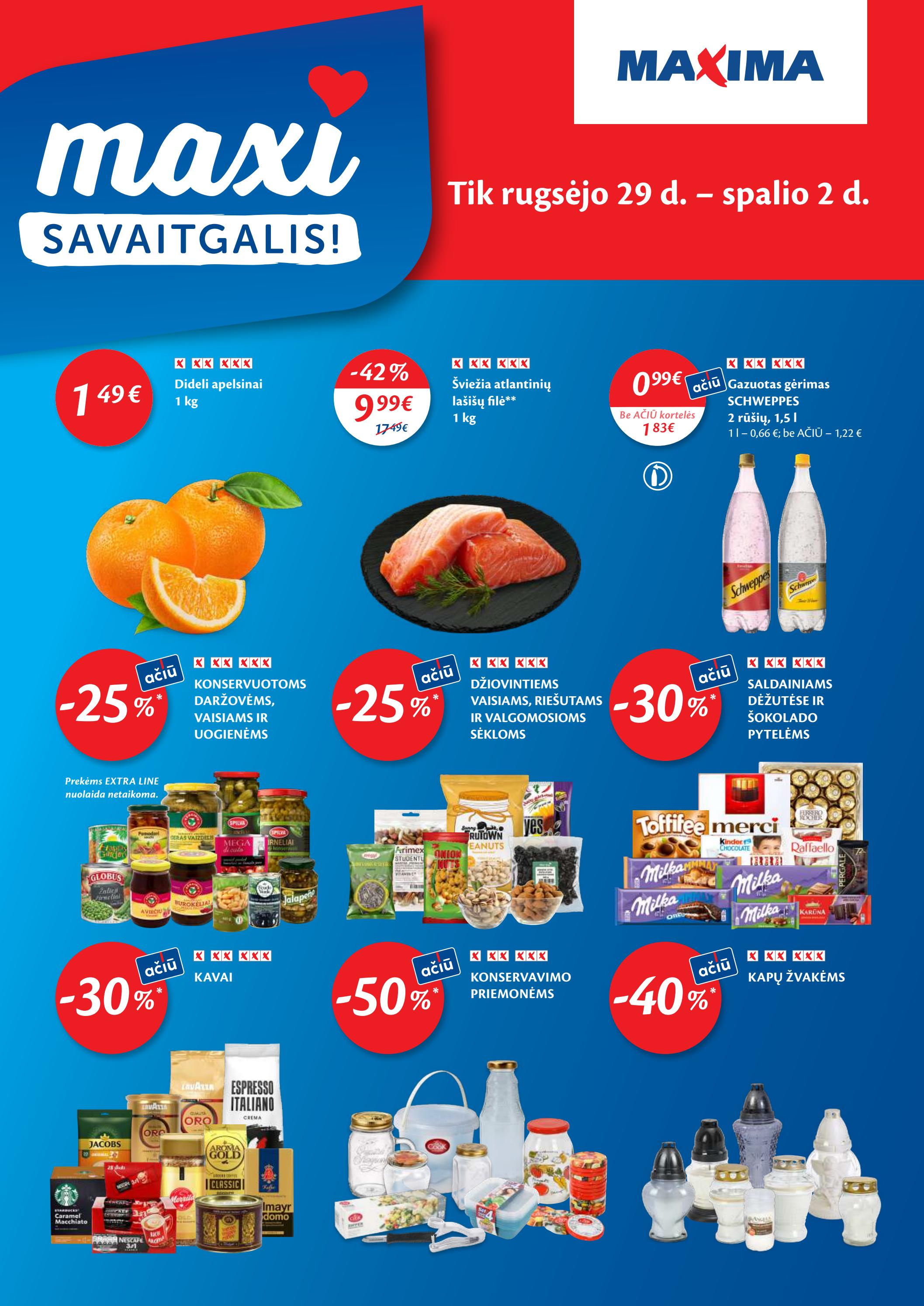 Maxima kaininis leidinys akcijos nuo 
  2022-09-27 iki 
  2022-10-03 | Leidinukas.lt puslapis 32
