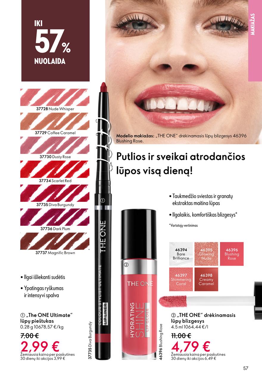 Oriflame katalogas akcijos nuo 
  2025-09-14 iki 
  2025-10-07 | Leidinukas.lt puslapis 57