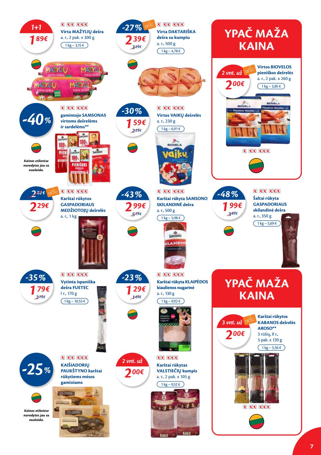 Maxima kaininis leidinys akcijos nuo 
  2021-04-27 iki 
  2021-05-03 | Leidinukas.lt puslapis 7