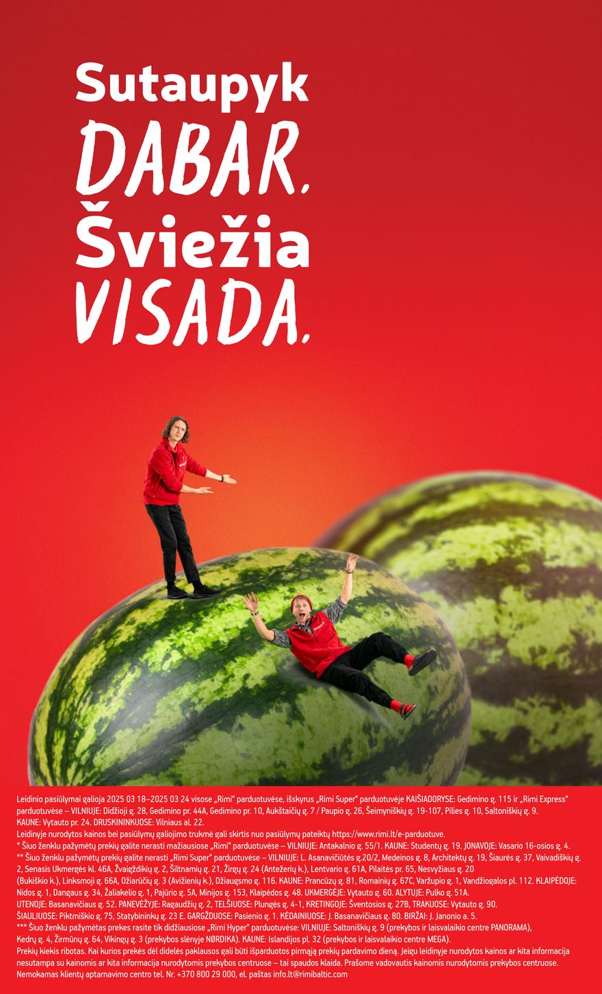 Rimi savaitinis leidinys 12 akcijos nuo 
  2025-03-18 iki 
  2025-03-24 | Leidinukas.lt puslapis 34