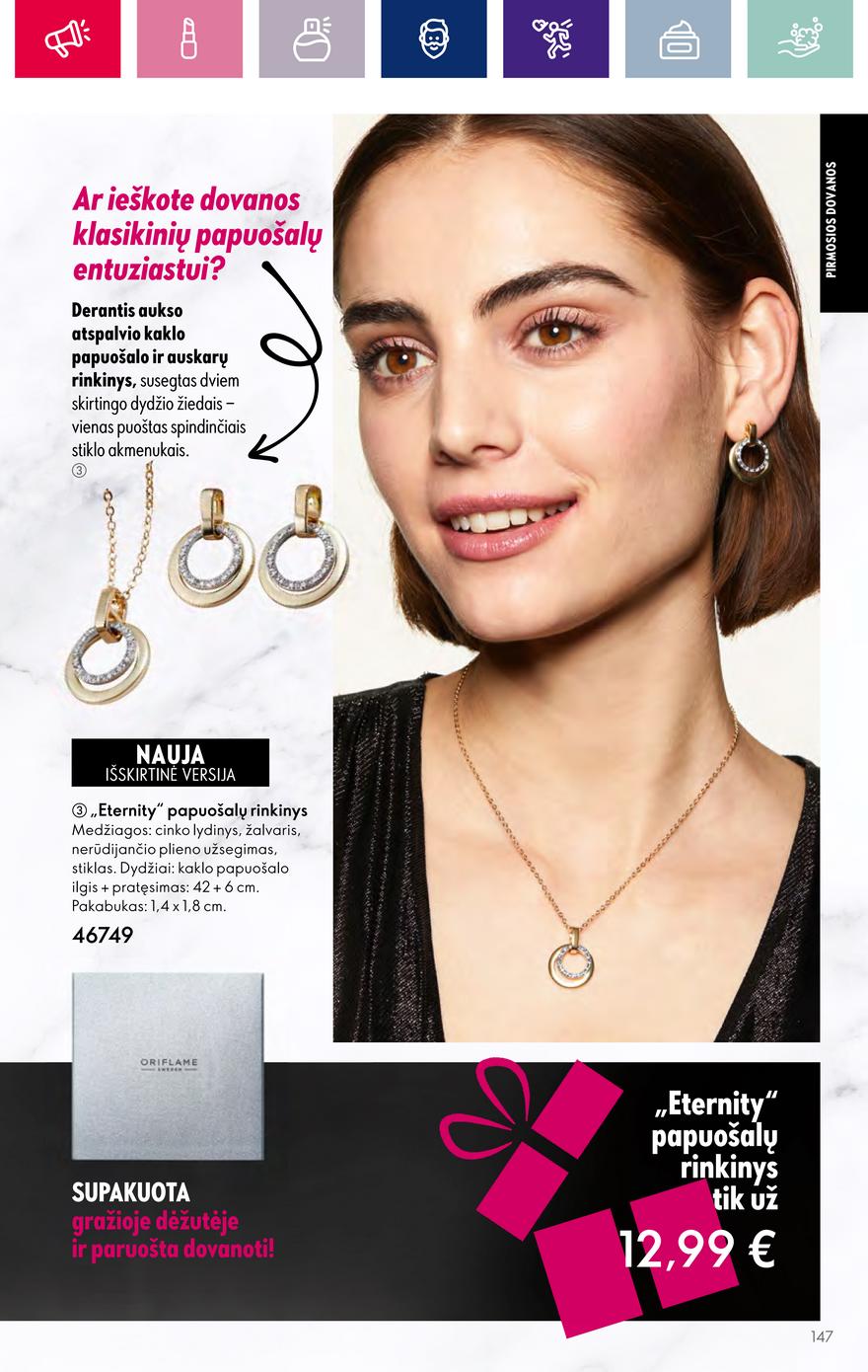 Oriflame katalogas akcijos nuo 
  2023-10-25 iki 
  2023-11-07 | Leidinukas.lt puslapis 147
