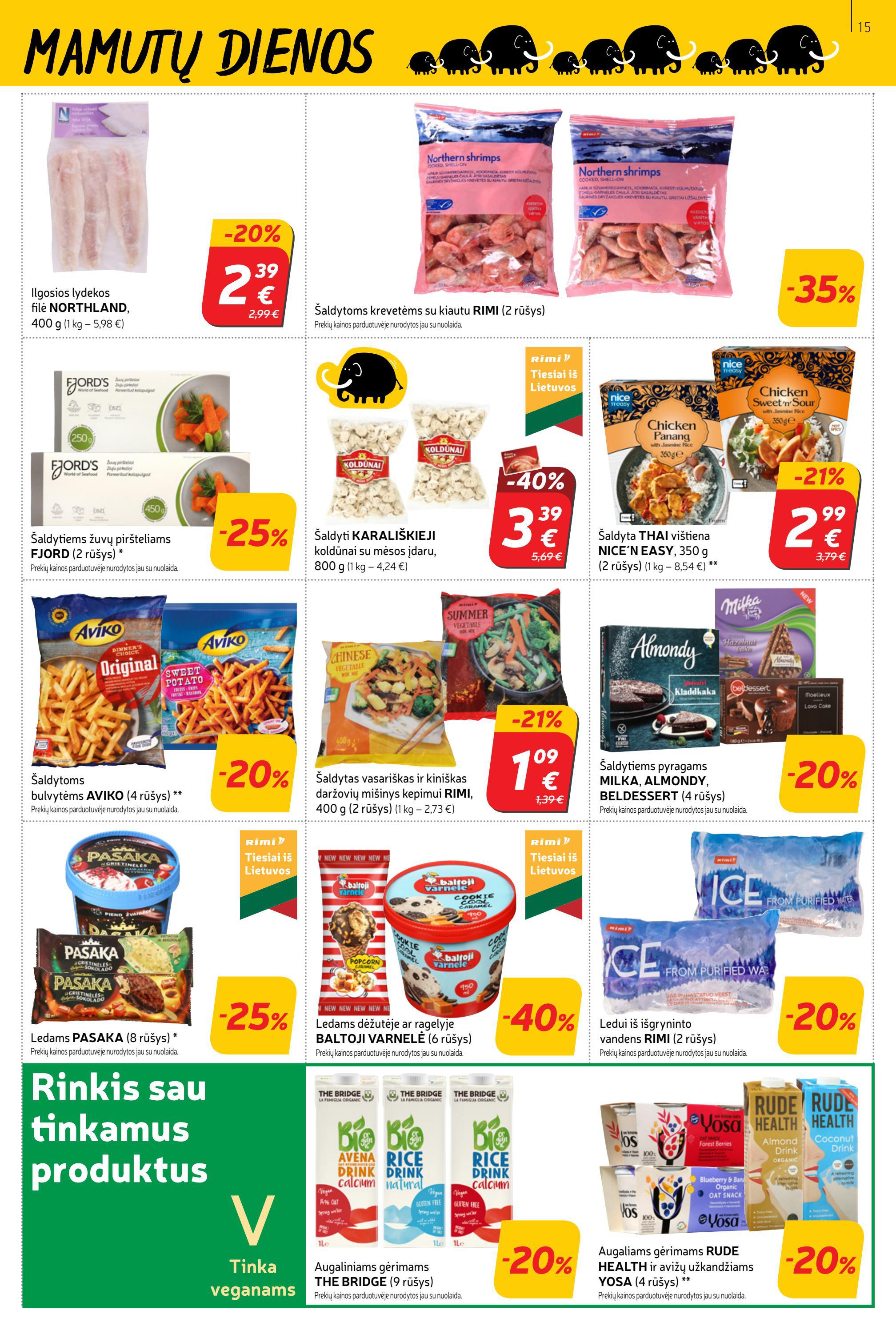 Rimi savaitinis leidinys akcijos nuo 
  2022-01-18 iki 
  2022-01-24 | Leidinukas.lt puslapis 15