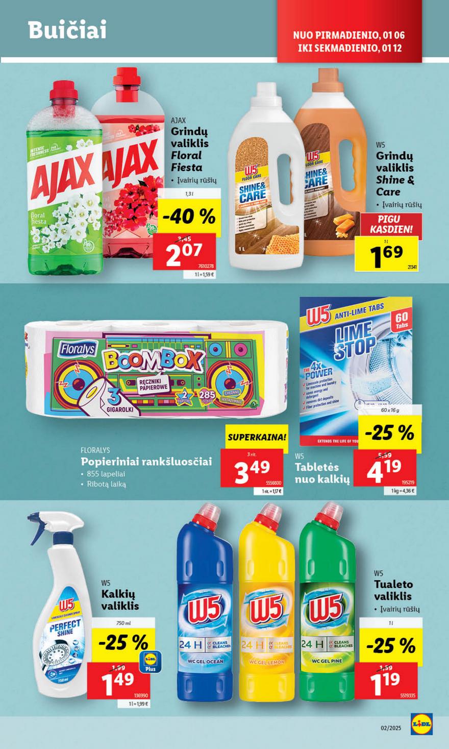 Lidl leidinys akcijos nuo 
  2025-01-06 iki 
  2025-01-12 | Leidinukas.lt puslapis 34