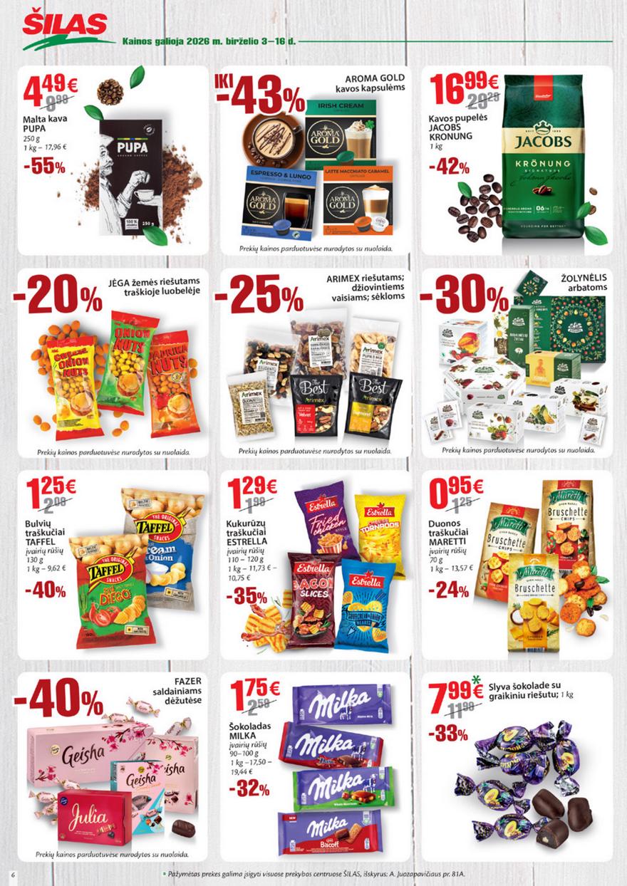 Šilas leidinys akcijos nuo 
  2026-06-03 iki 
  2026-06-16 | Leidinukas.lt puslapis 6