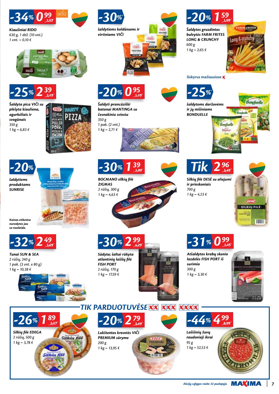 Maxima kaininis leidinys akcijos nuo 
  2020-08-11 iki 
  2020-08-17 | Leidinukas.lt puslapis 7