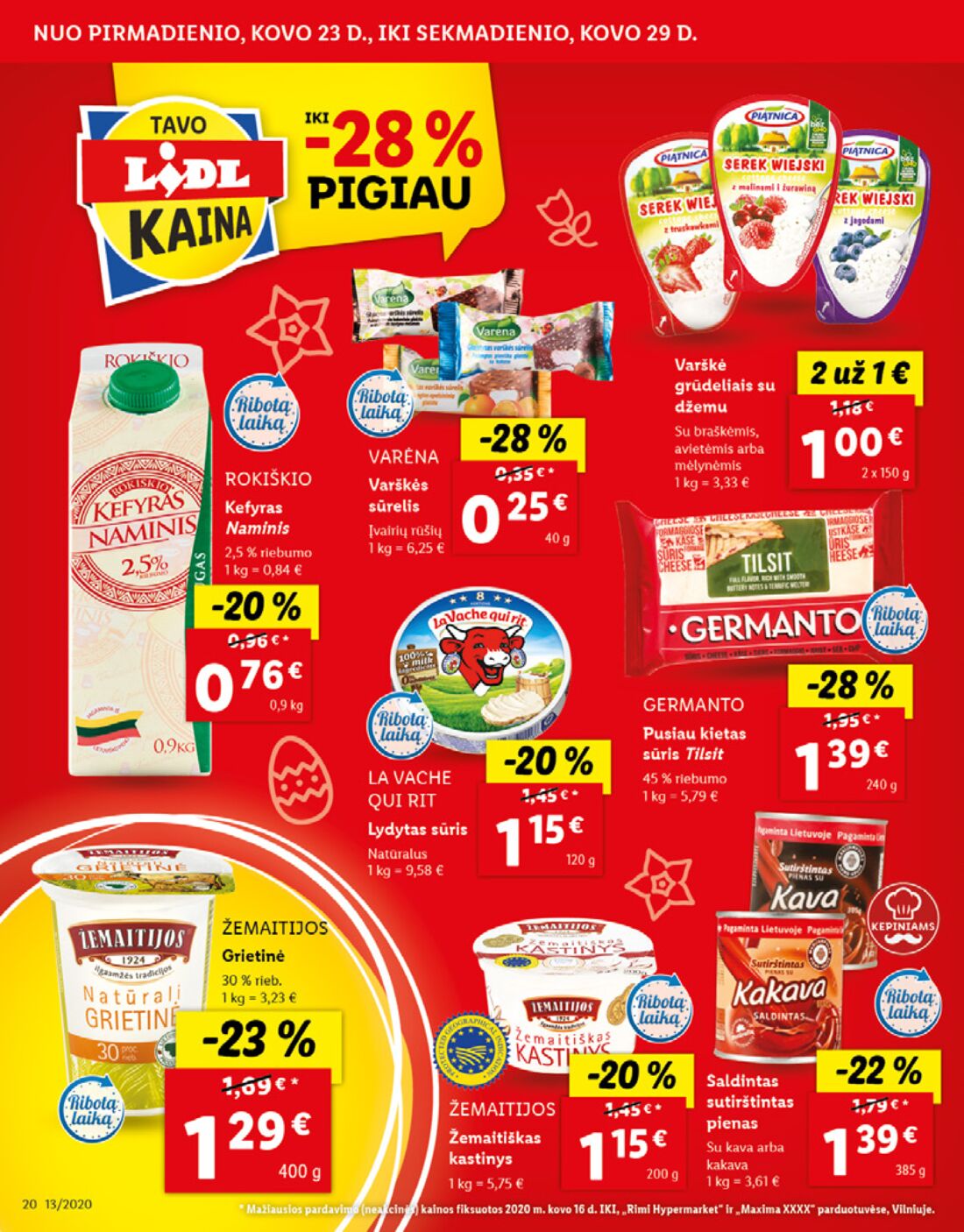 Lidl savaitinis leidinys akcijos nuo 
  2020-03-23 iki 
  2020-03-29 | Leidinukas.lt puslapis 20