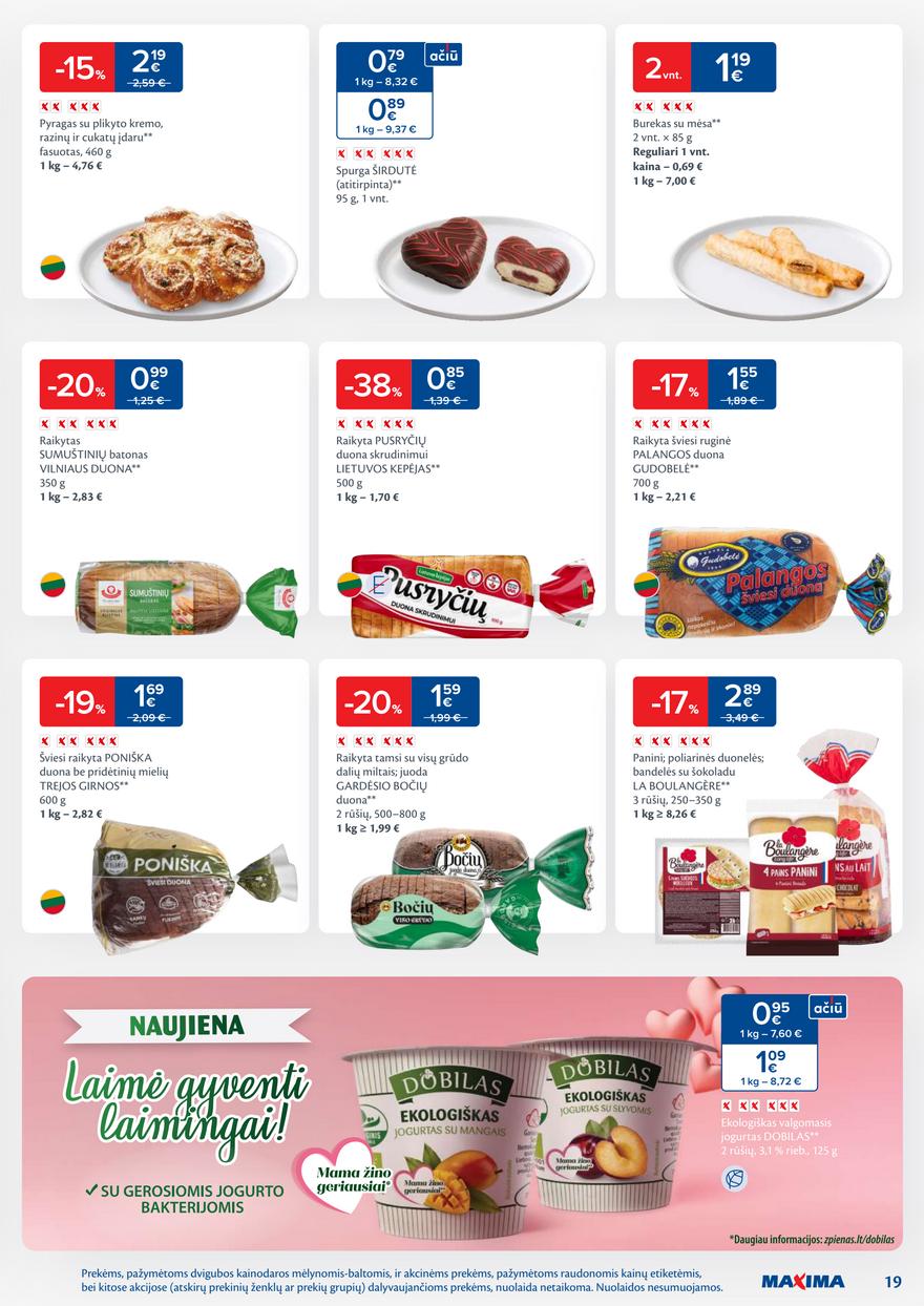 Maxima leidinys akcijos nuo 
  2026-02-10 iki 
  2026-02-16 | Leidinukas.lt puslapis 19