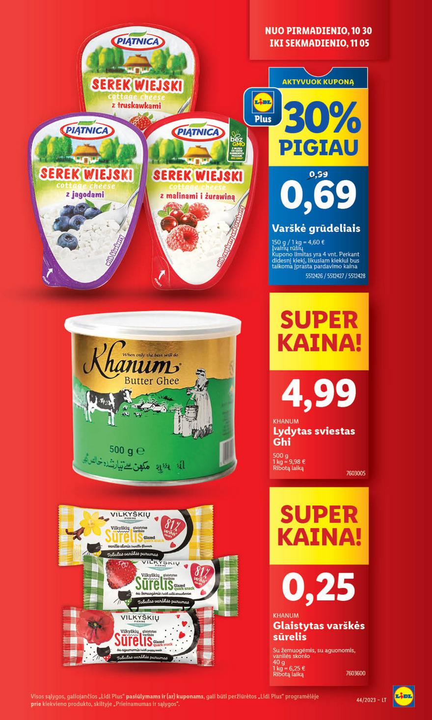 Lidl pasiūlymai akcijos nuo 
  2023-10-30 iki 
  2023-11-05 | Leidinukas.lt puslapis 25