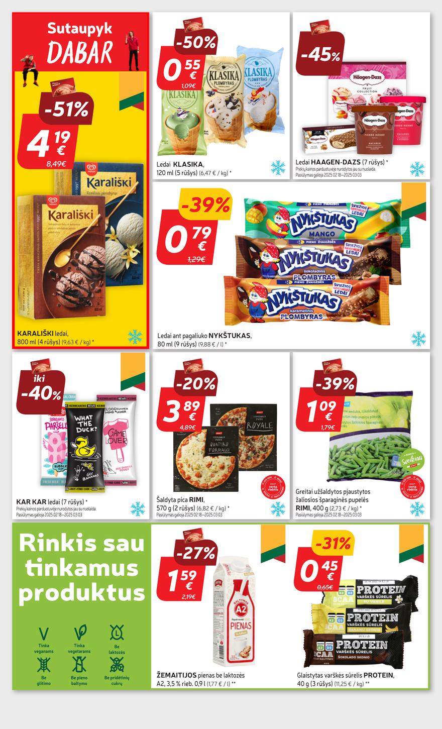 Rimi savaitinis leidinys 9 akcijos nuo 
  2025-02-25 iki 
  2025-03-03 | Leidinukas.lt puslapis 19