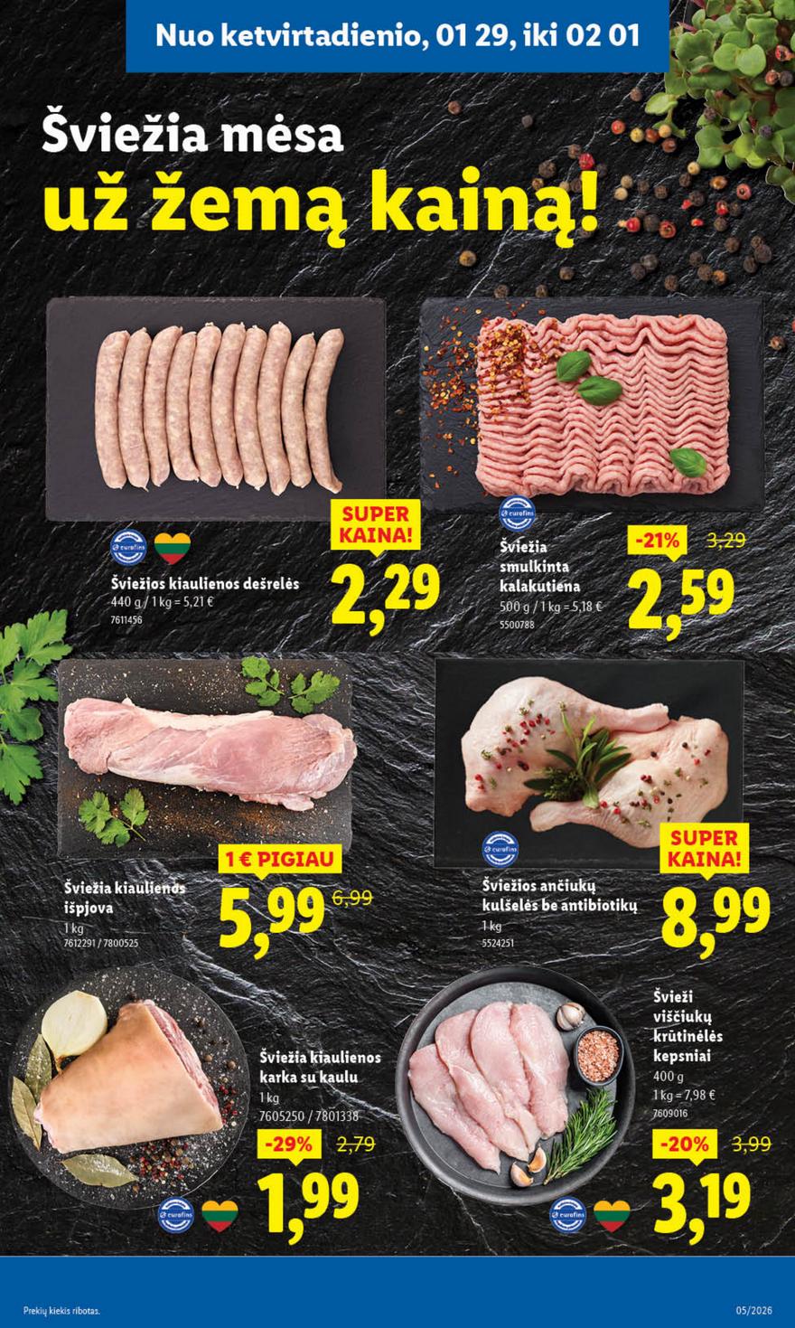Lidl leidinys naujas akcijos nuo 
  2026-01-26 iki 
  2026-02-01 | Leidinukas.lt puslapis 29