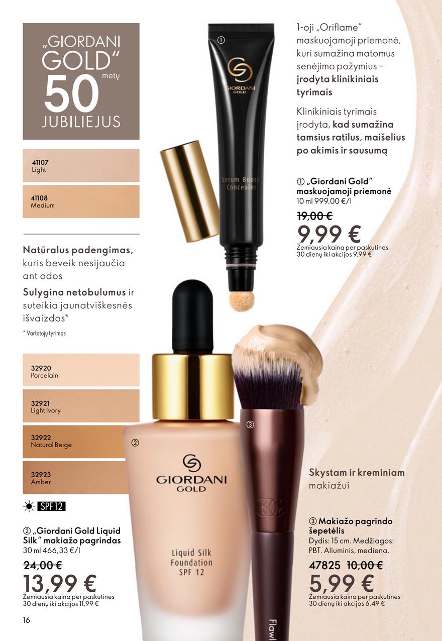 Oriflame katalogas akcijos nuo 
  2026-02-18 iki 
  2026-03-10 | Leidinukas.lt puslapis 16