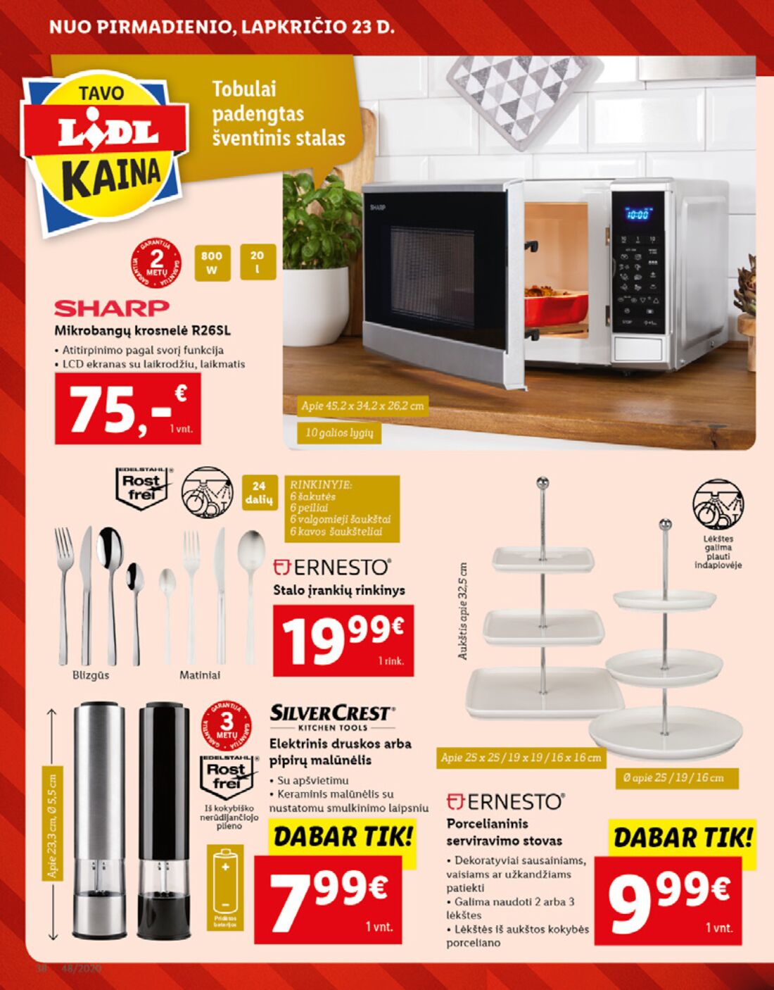 Lidl savaitinis leidinys akcijos nuo 
  2020-11-23 iki 
  2020-11-29 | Leidinukas.lt puslapis 38