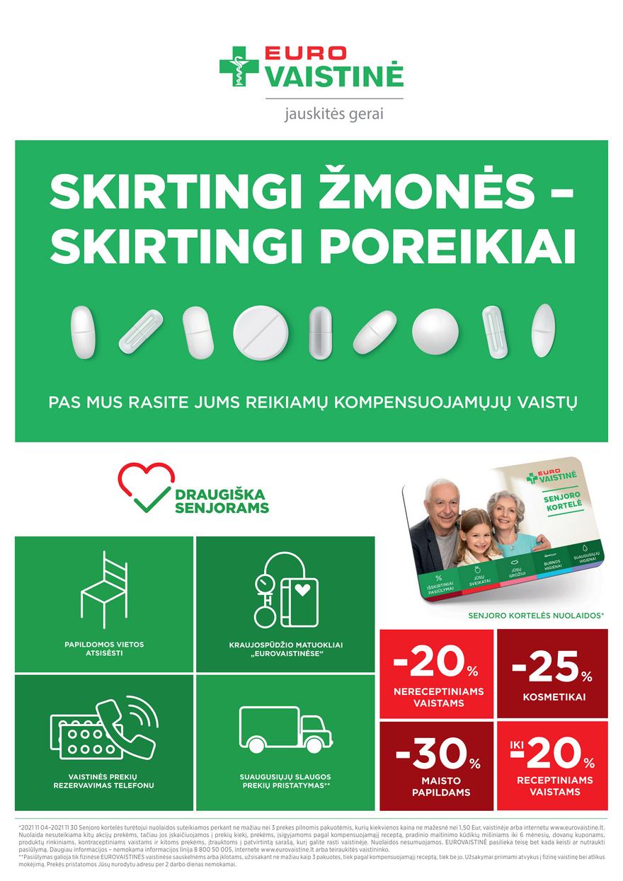 Euro vaistinė leidinys akcijos nuo 
  2021-11-01 iki 
  2021-11-30 | Leidinukas.lt puslapis 40