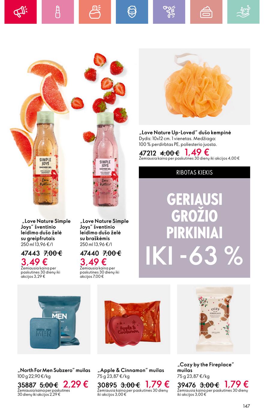 Oriflame katalogas akcijos nuo 
  2025-03-09 iki 
  2025-03-29 | Leidinukas.lt puslapis 147