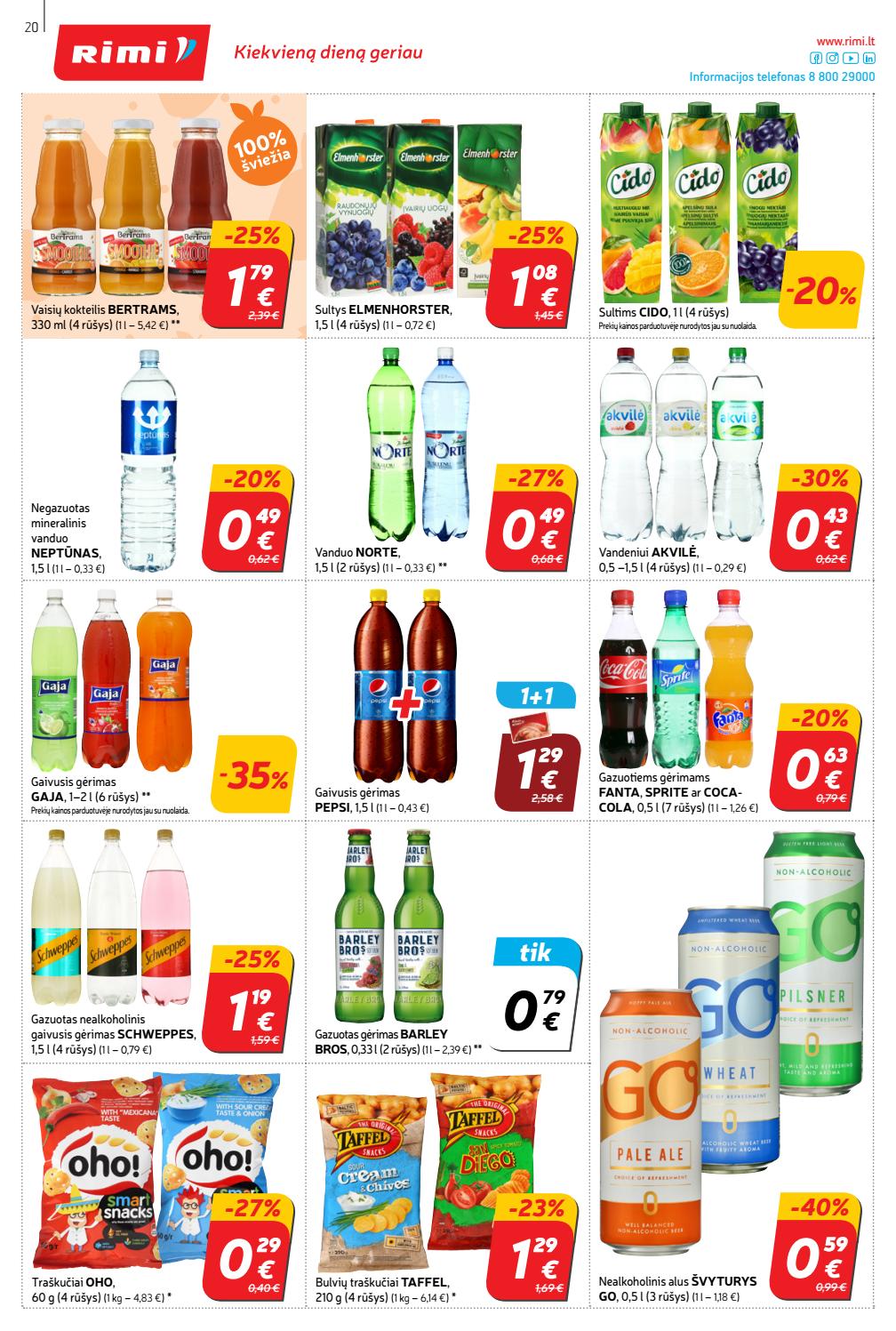 Rimi savaitinis leidinys akcijos nuo 
  2019-09-17 iki 
  2019-09-23 | Leidinukas.lt puslapis 20