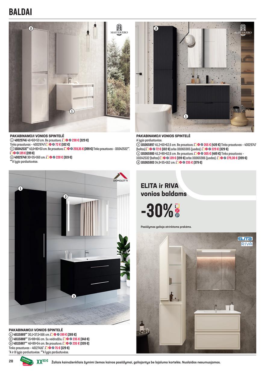 Senukai leidinys akcijos nuo 
  2025-03-13 iki 
  2025-04-14 | Leidinukas.lt puslapis 28