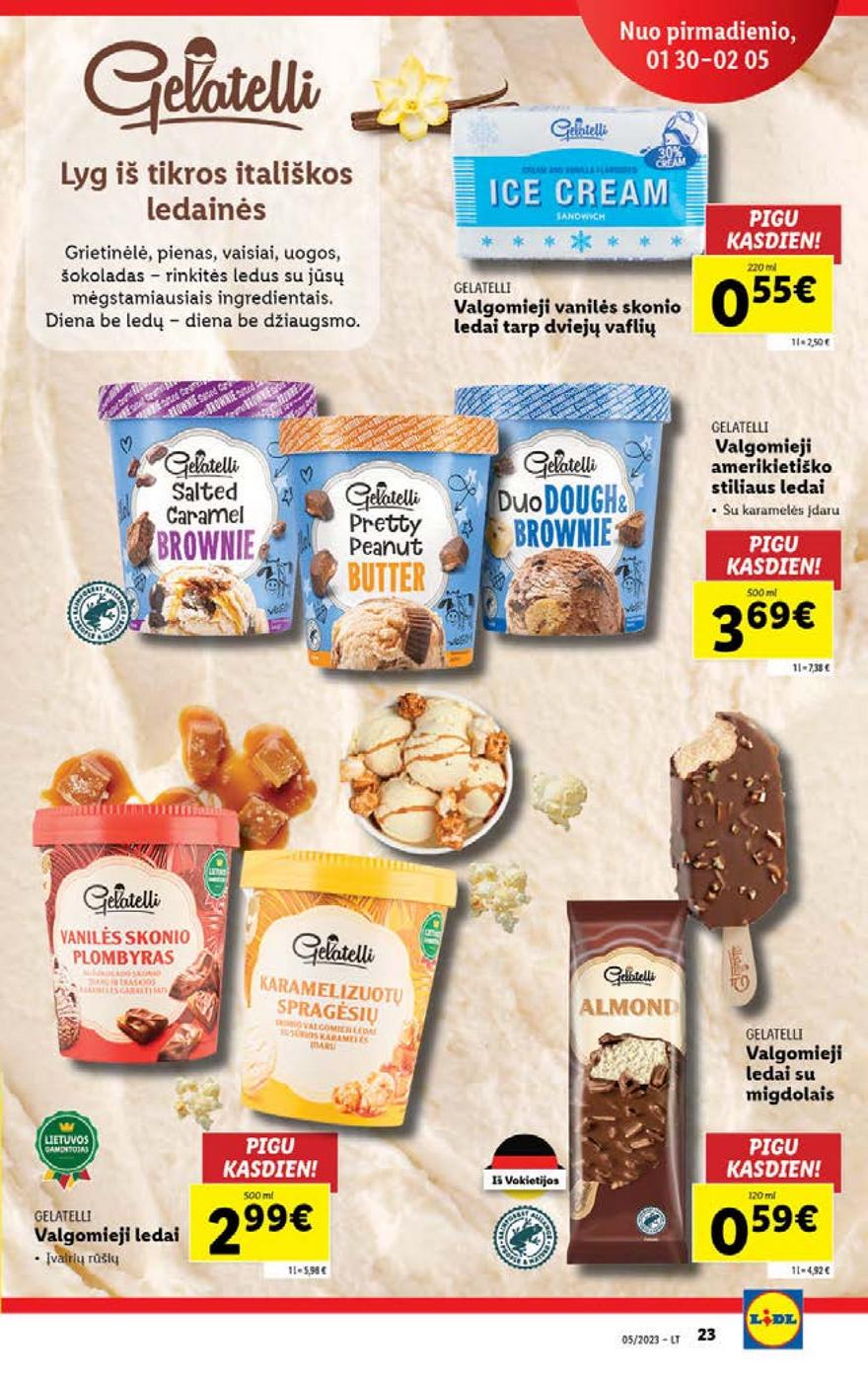 Ldil maisto leidinys akcijos nuo 
  2023-01-30 iki 
  2023-02-06 | Leidinukas.lt puslapis 23