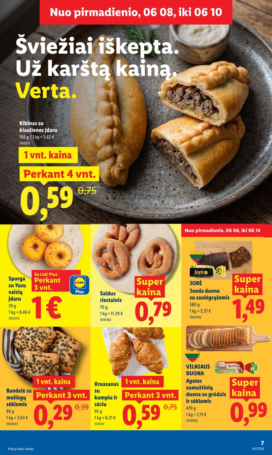 Lidl leidinys akcijos nuo 
  2026-06-08 iki 
  2026-06-14 | Leidinukas.lt puslapis 7