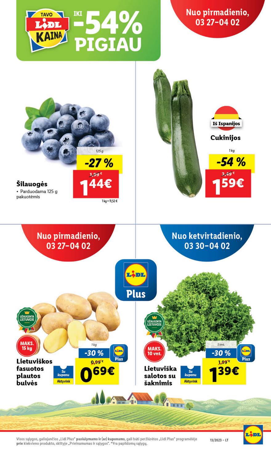 Lidl pasiūlymai akcijos nuo 
  2023-03-27 iki 
  2023-04-02 | Leidinukas.lt puslapis 14