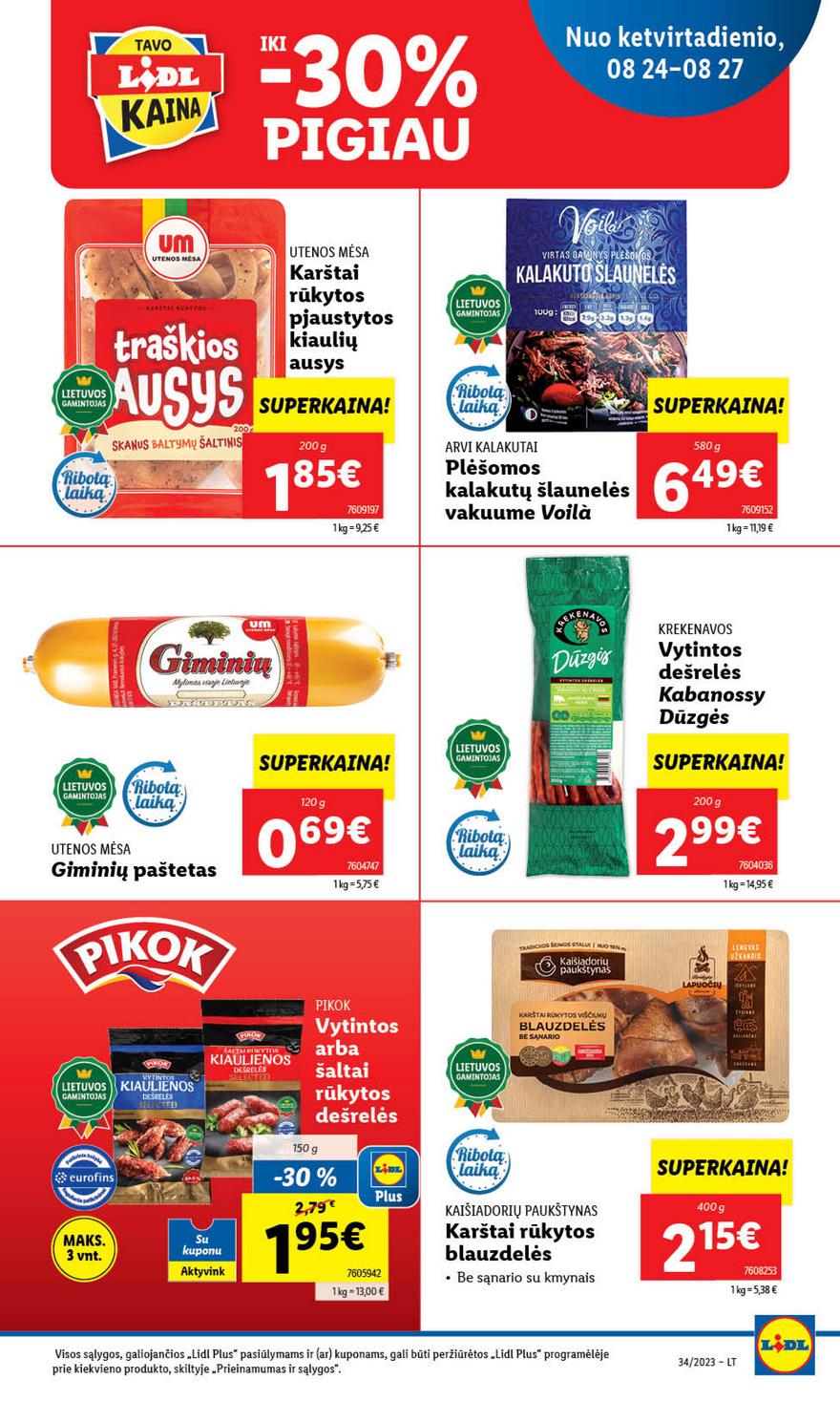 Lidl pasiūlymai akcijos nuo 
  2023-08-21 iki 
  2023-08-27 | Leidinukas.lt puslapis 53
