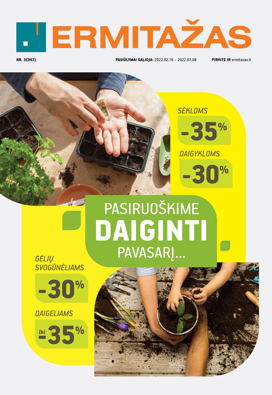 Ermitažas leidinys akcijos nuo 
  2022-02-16 iki 
  2022-03-08 | Leidinukas.lt puslapis 1