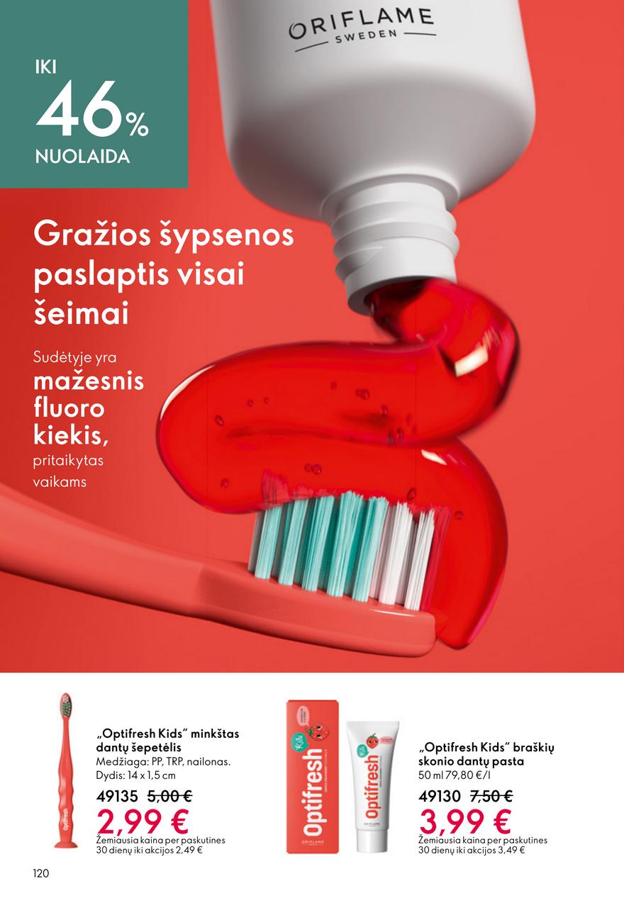 Oriflame katalogas akcijos nuo 
  2026-04-22 iki 
  2026-05-12 | Leidinukas.lt puslapis 120