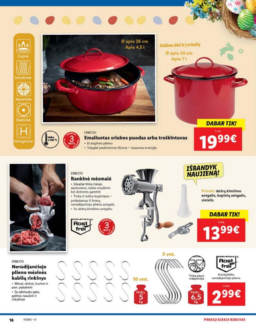 Ldil ne maisto leidinys akcijos nuo 
  2022-03-14 iki 
  2022-03-20 | Leidinukas.lt puslapis 16