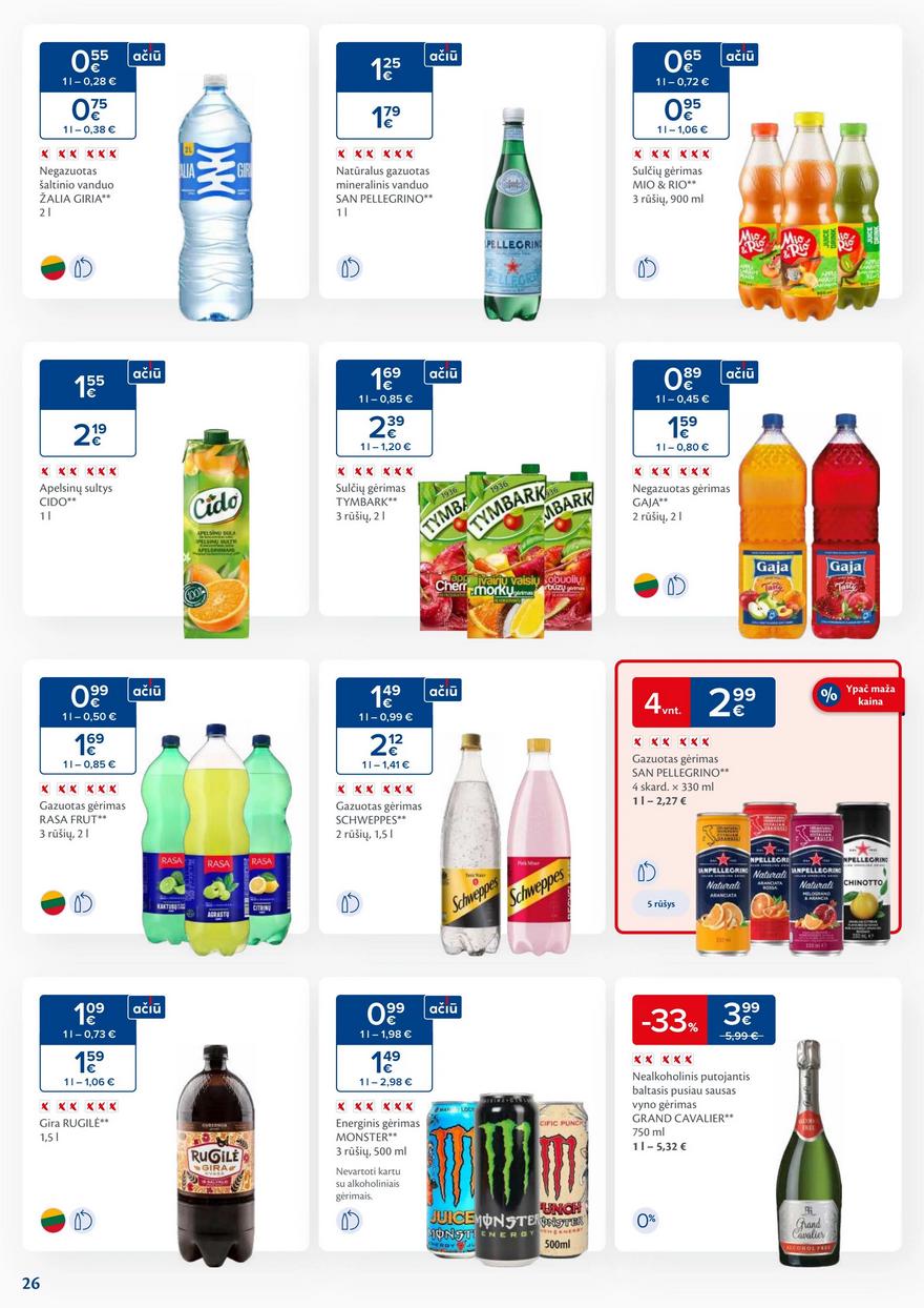 Maxima kaininis leidinys akcijos nuo 
  2024-01-30 iki 
  2024-02-05 | Leidinukas.lt puslapis 26