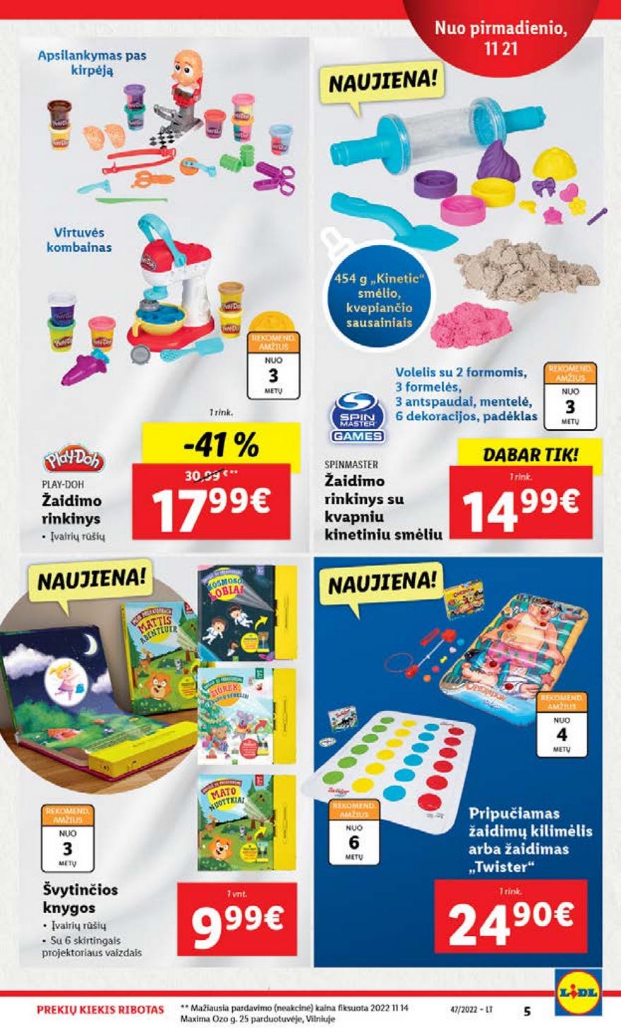 Ldil ne maisto prekių pasiūlymai akcijos nuo 
  2022-11-21 iki 
  2022-11-27 | Leidinukas.lt puslapis 5