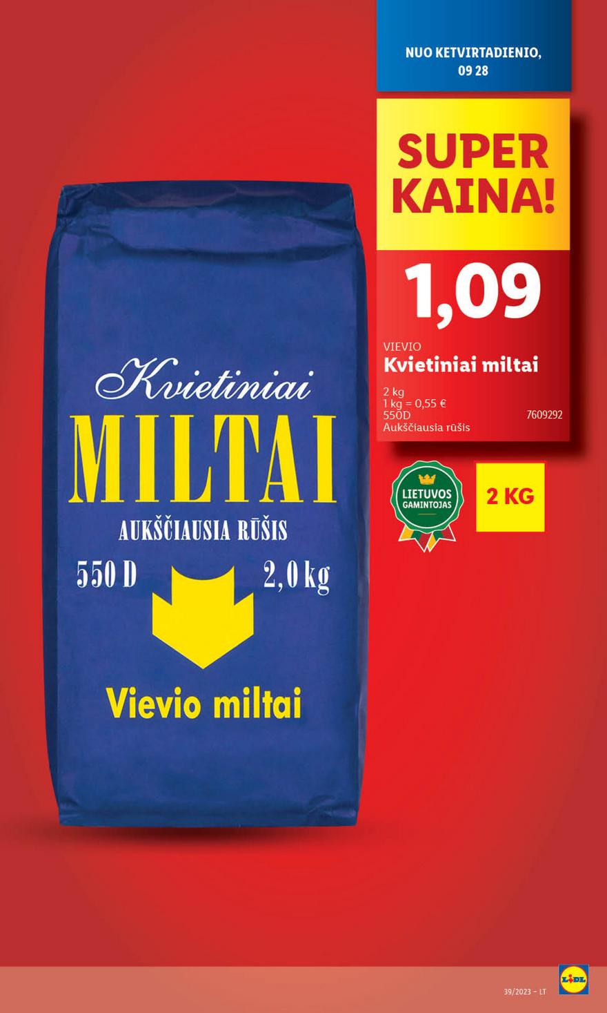 Lidl pasiūlymai akcijos nuo 
  2023-09-25 iki 
  2023-10-01 | Leidinukas.lt puslapis 43