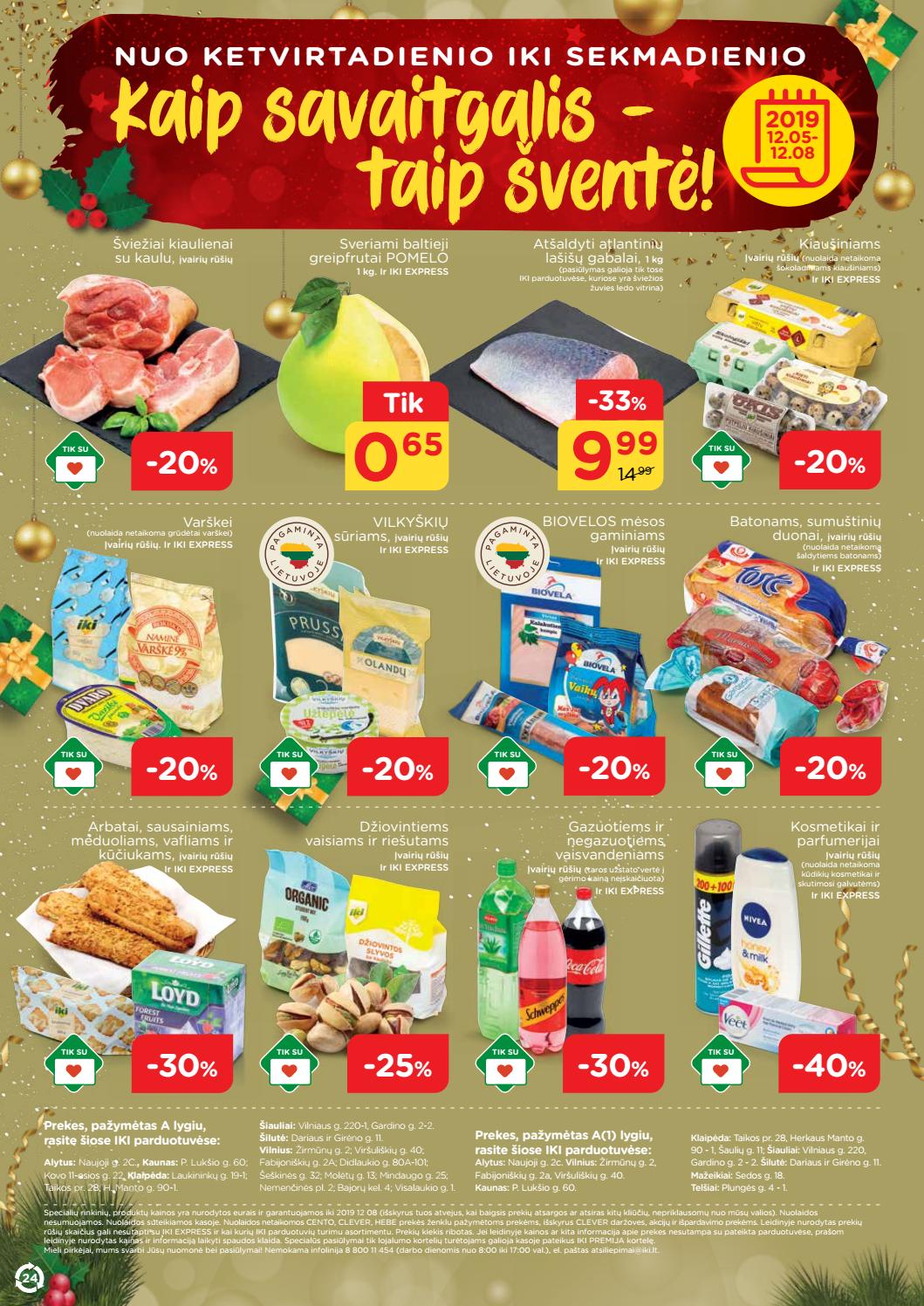 Iki savaitinis leidinys akcijos nuo 
  2019-12-02 iki 
  2019-12-08 | Leidinukas.lt puslapis 24