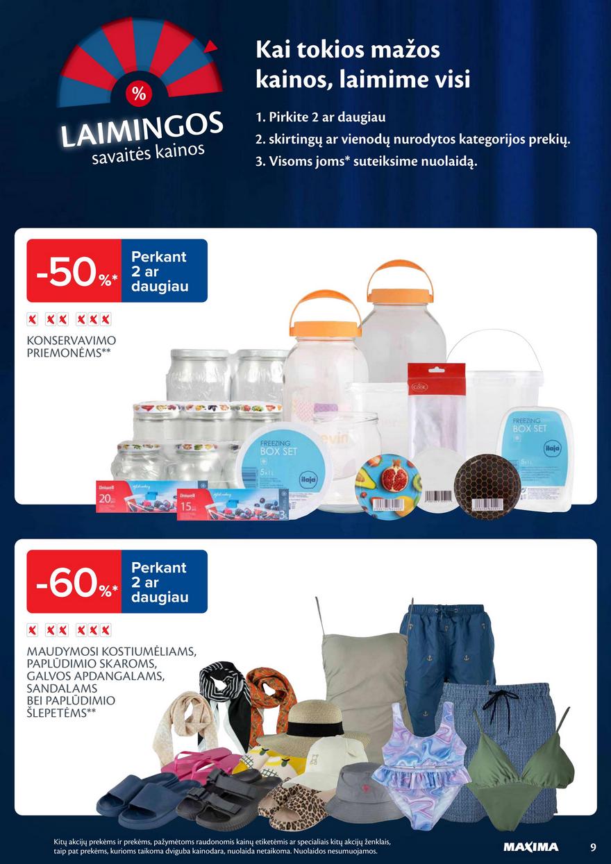 Maxima leidinys 28 akcijos nuo
2025-07-08 iki
2025-07-14 | Leidinukas.lt puslapis 9
