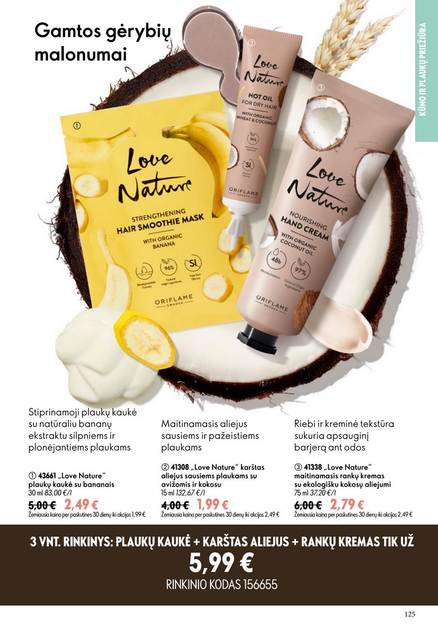 Oriflame katalogas akcijos nuo 
  2026-07-15 iki 
  2026-08-04 | Leidinukas.lt puslapis 125