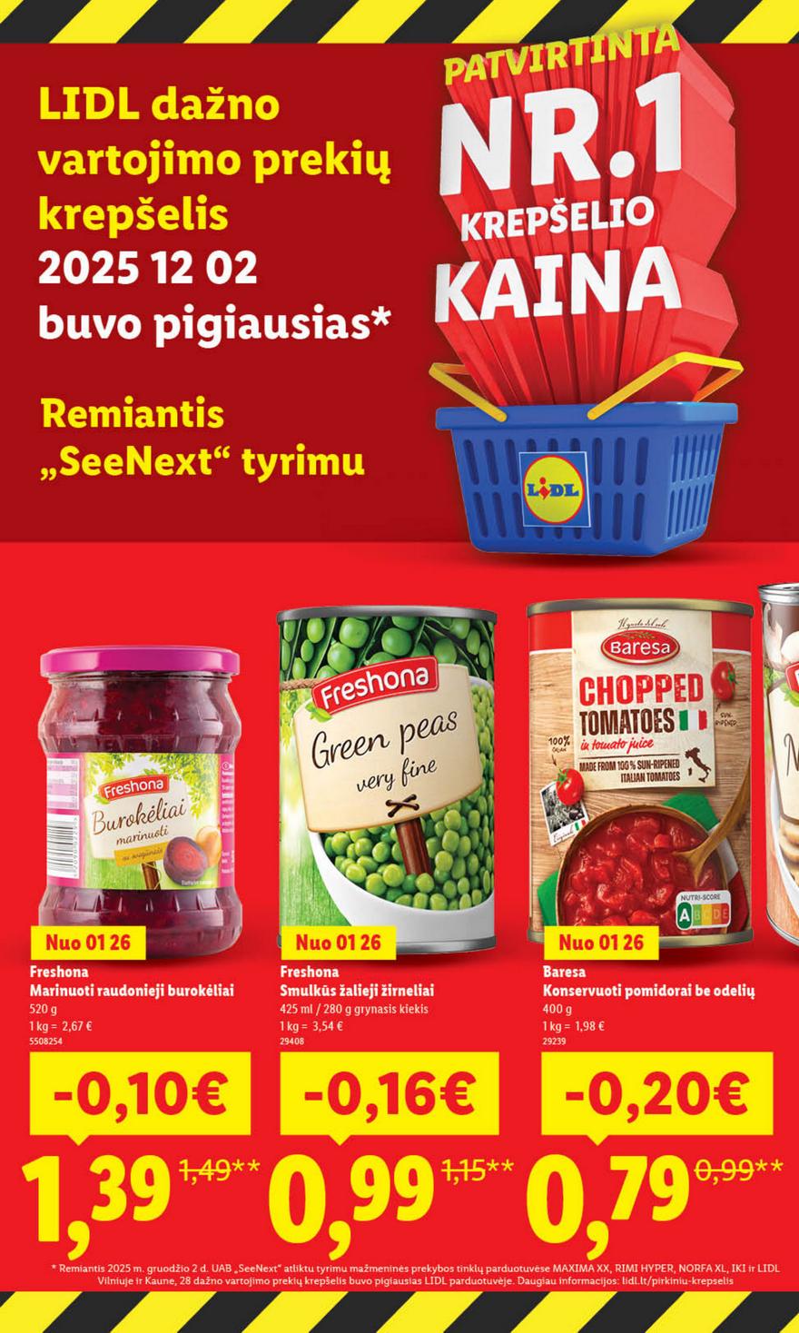 Lidl leidinys naujas akcijos nuo 
  2026-01-26 iki 
  2026-02-01 | Leidinukas.lt puslapis 2