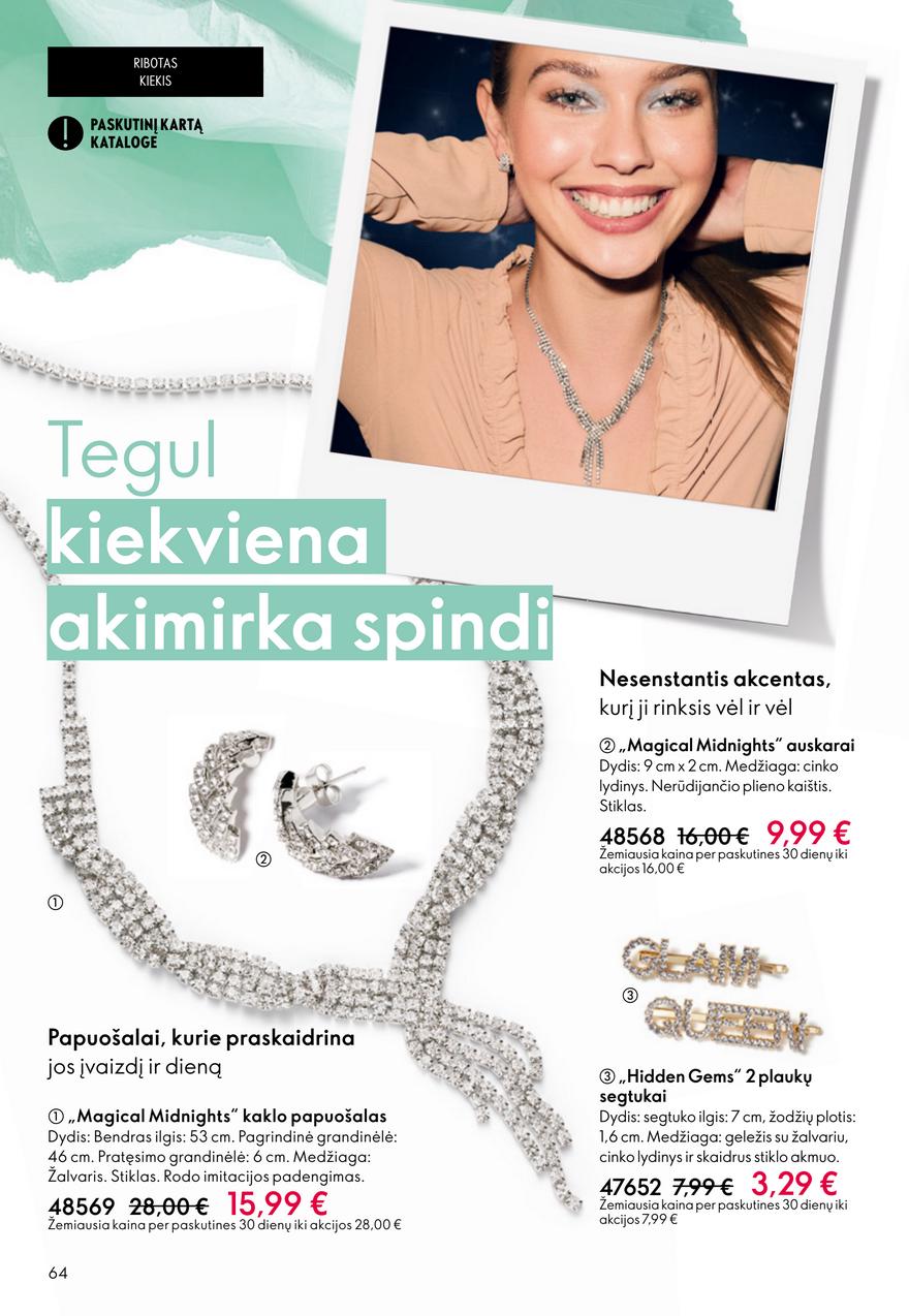 Oriflame katalogas akcijos nuo 
  2026-02-18 iki 
  2026-03-10 | Leidinukas.lt puslapis 64