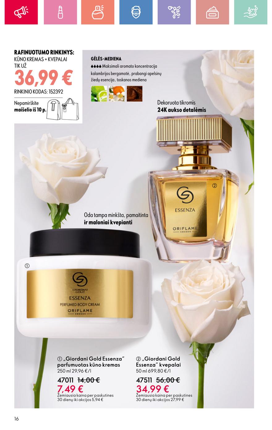Oriflame katalogas akcijos nuo 
  2025-02-16 iki 
  2025-03-08 | Leidinukas.lt puslapis 16
