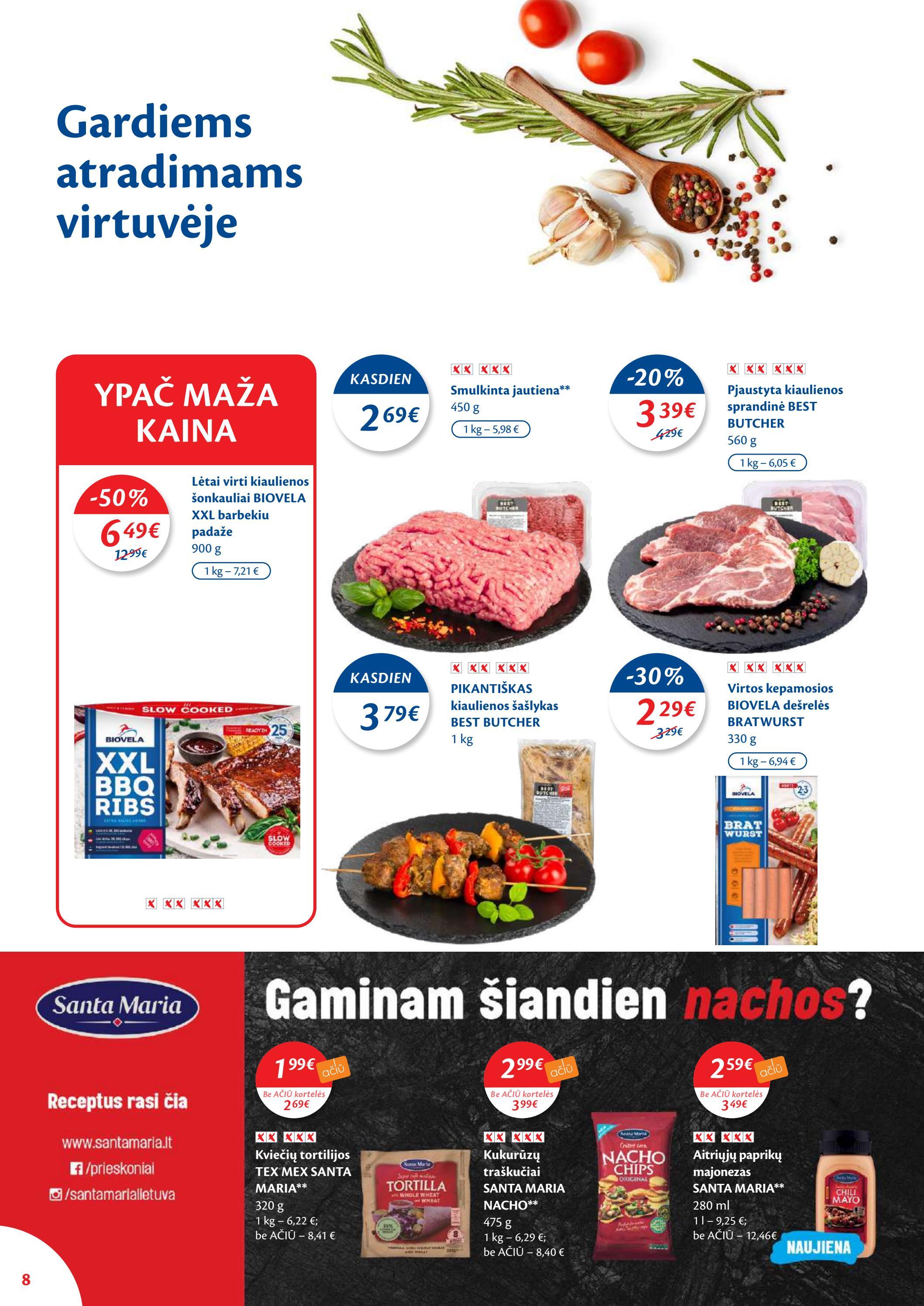 Maxima kaininis leidinys akcijos nuo 
  2022-07-19 iki 
  2022-07-25 | Leidinukas.lt puslapis 8