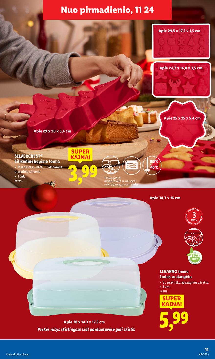 Lidl leidinys akcijos nuo 
  2025-11-24 iki 
  2025-11-30 | Leidinukas.lt puslapis 11