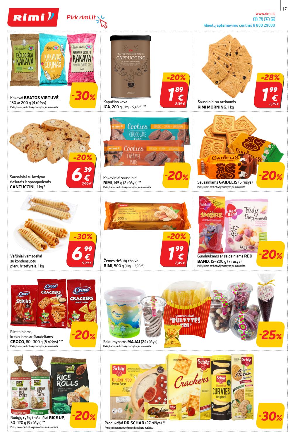 Rimi savaitinis leidinys akcijos nuo 
  2020-07-14 iki 
  2020-07-20 | Leidinukas.lt puslapis 17