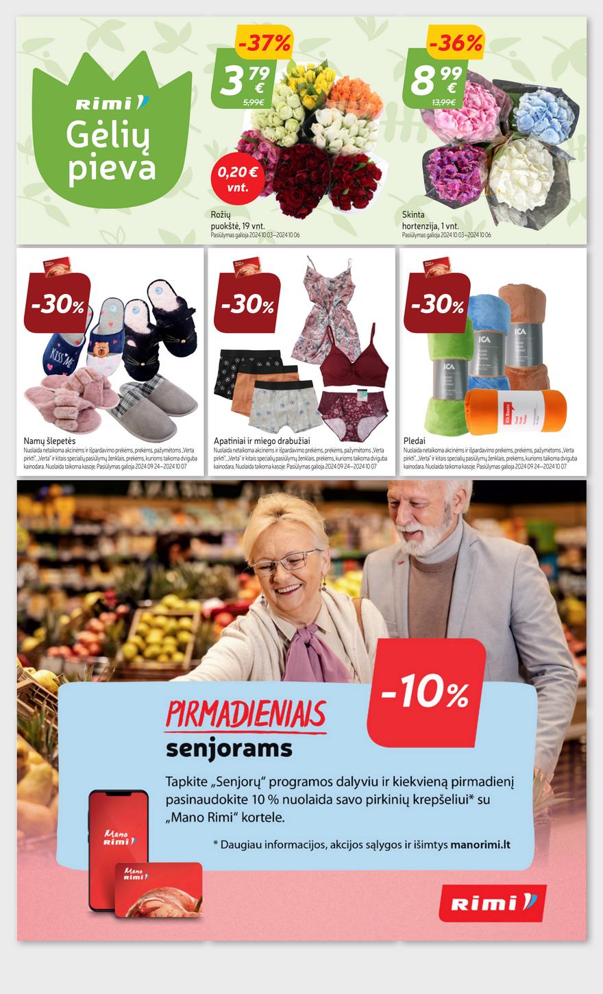 Rimi savaitinis leidinys 40 akcijos nuo 
  2024-10-01 iki 
  2024-10-07 | Leidinukas.lt puslapis 29