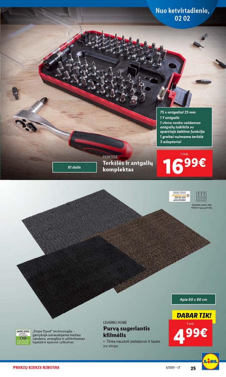 Ldil ne maisto leidinys akcijos nuo 
  2023-01-30 iki 
  2023-02-05 | Leidinukas.lt puslapis 25