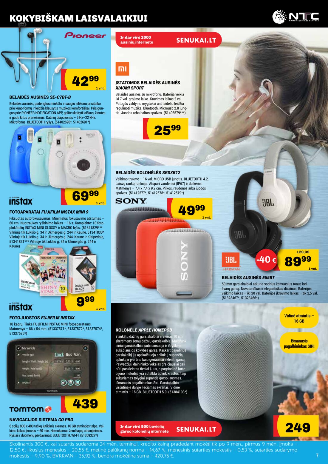 Senukai reklaminis leidinys akcijos nuo 
  2019-08-01 iki 
  2019-10-02 | Leidinukas.lt puslapis 7