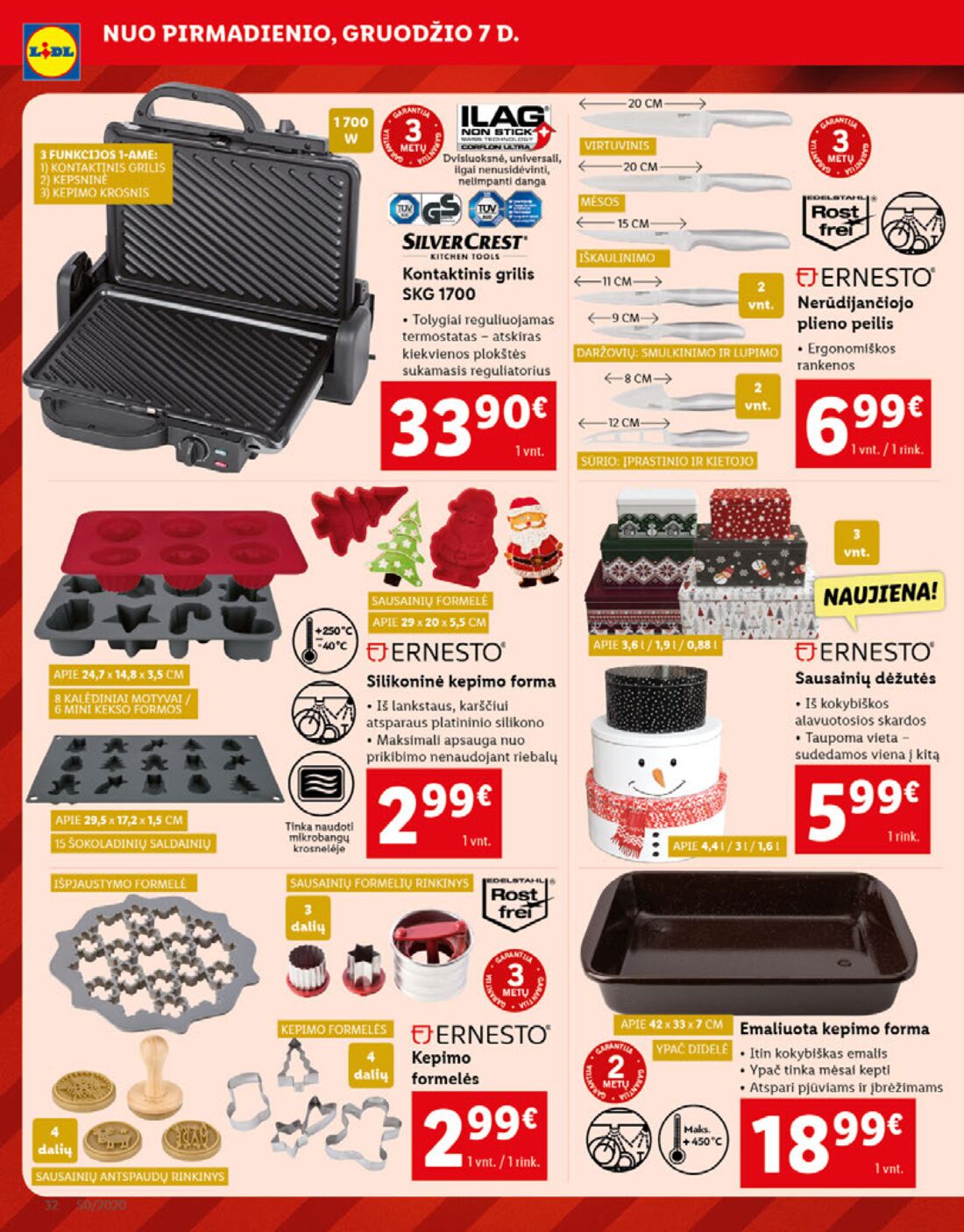 Lidl savaitinis leidinys akcijos nuo 
  2020-12-07 iki 
  2020-12-13 | Leidinukas.lt puslapis 32