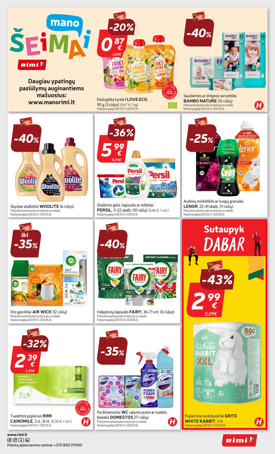 Rimi leidinys 21 akcijos nuo 
  2025-05-20 iki 
  2025-05-26 | Leidinukas.lt puslapis 31