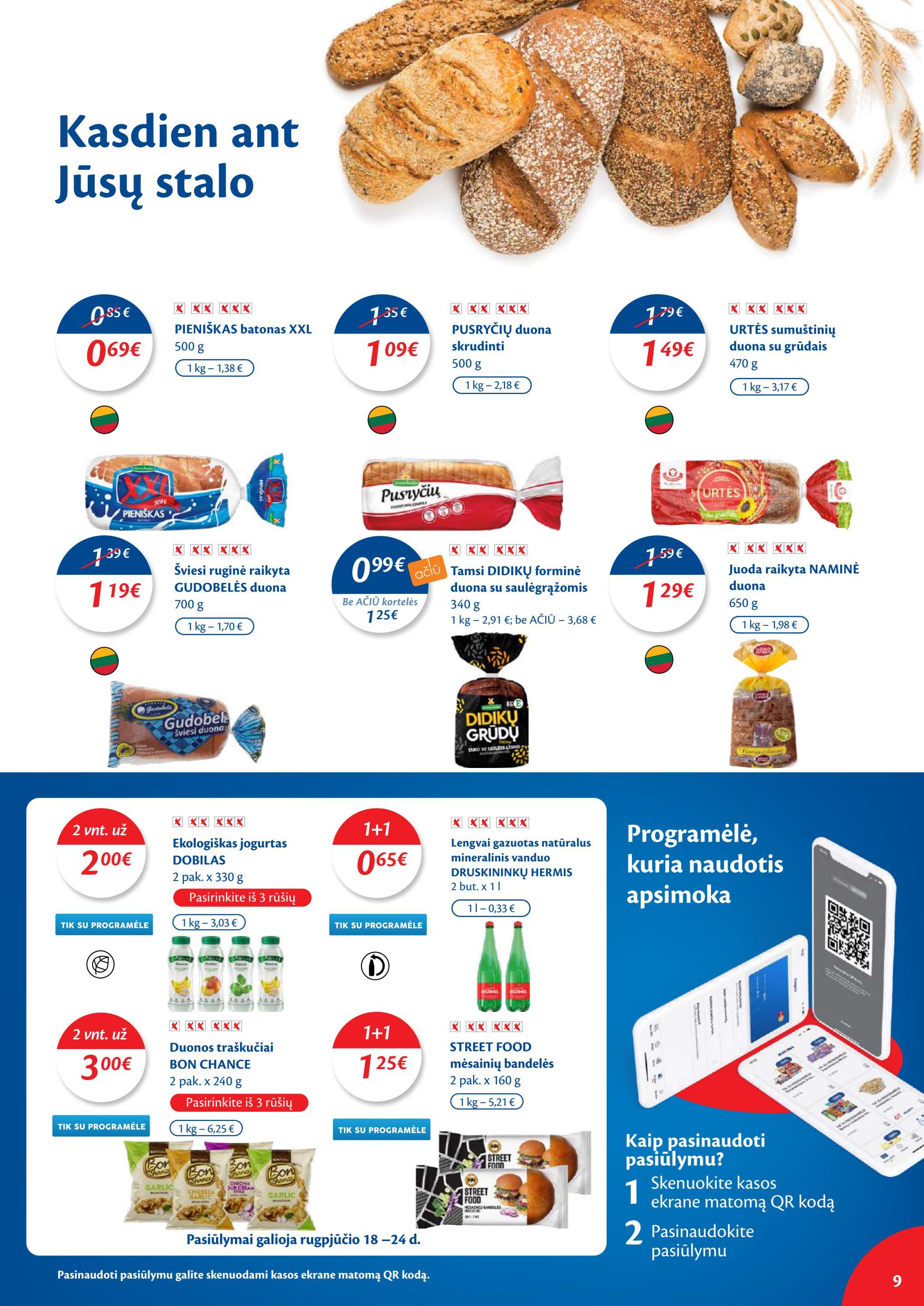 Maxima kaininis leidinys akcijos nuo 
  2022-08-16 iki 
  2022-08-22 | Leidinukas.lt puslapis 9