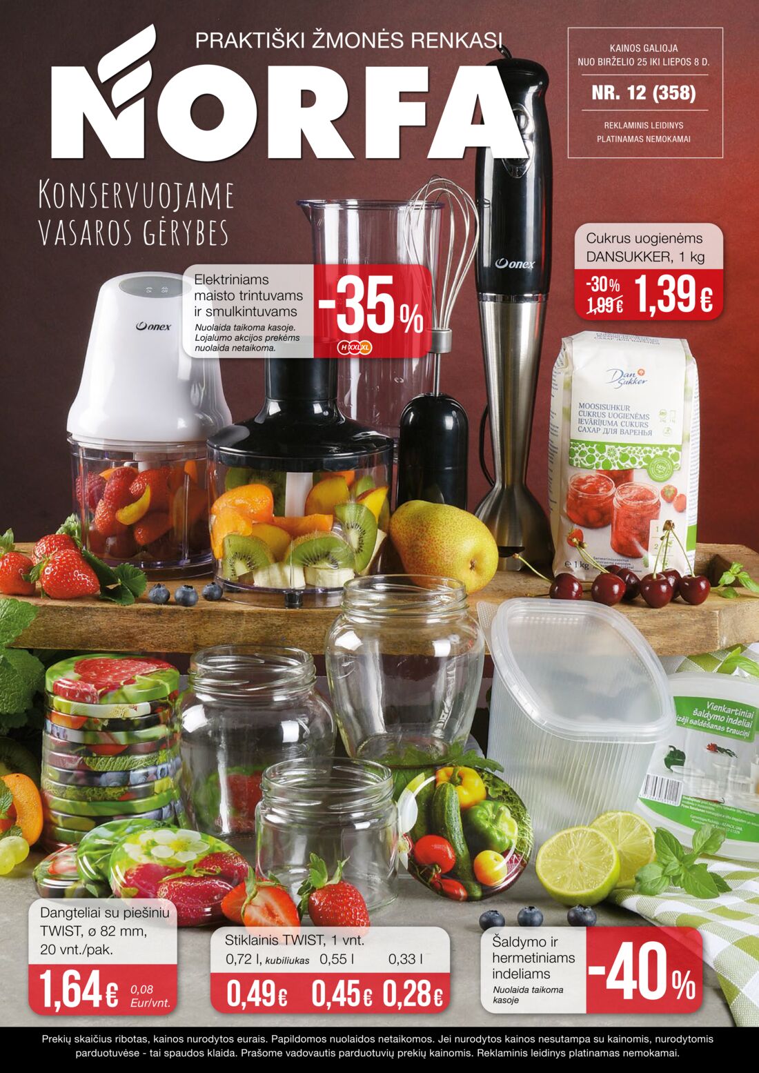Norfa kaininis leidinys akcijos nuo 
  2020-06-25 iki 
  2020-07-08 | Leidinukas.lt puslapis 1
