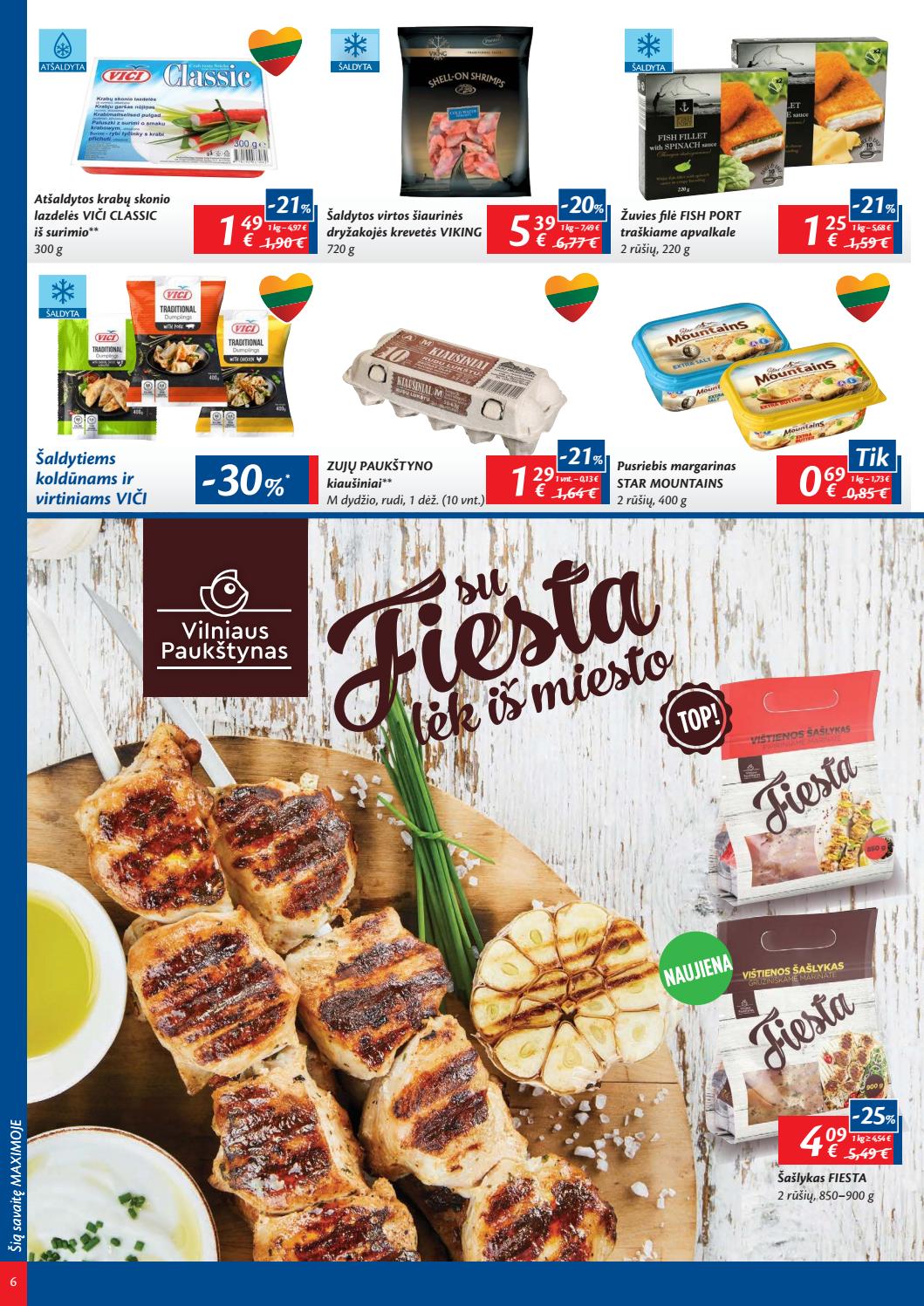 Maxima kaininis leidinys akcijos nuo 
  2019-06-04 iki 
  2019-06-10 | Leidinukas.lt puslapis 6