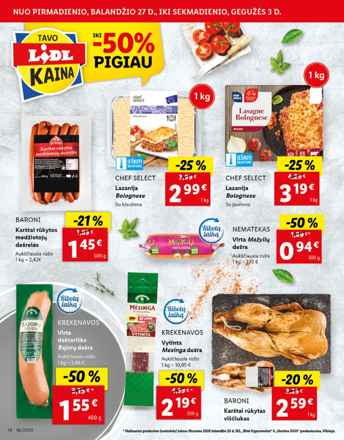 Lidl savaitinis leidinys akcijos nuo 
  2020-04-27 iki 
  2020-05-03 | Leidinukas.lt puslapis 14